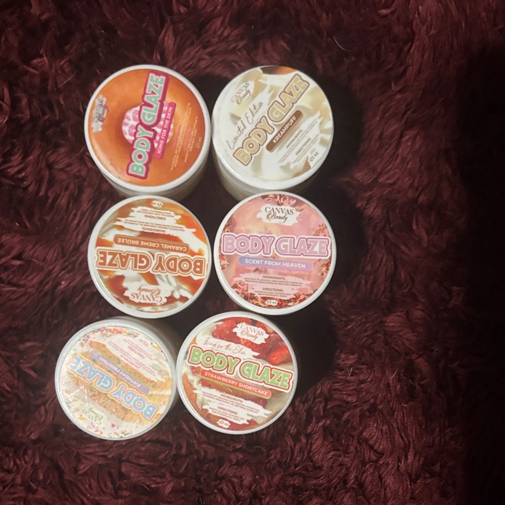 Moisturizer Set - Orange, Cream, Pink